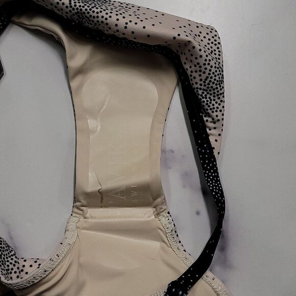 🍑tavik🍑antic Moderate Bikini Swim Bottoms TAPIOCA PERCY DOT - Picture 7 of 7